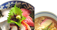 ミニミニ海鮮丼 セット