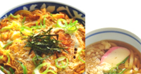 ミニミニカツ丼 セット